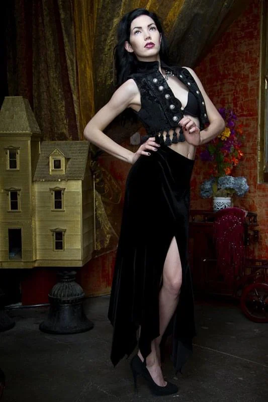 TOREADOR VEST - BLACK TAPESTRY - Image 8