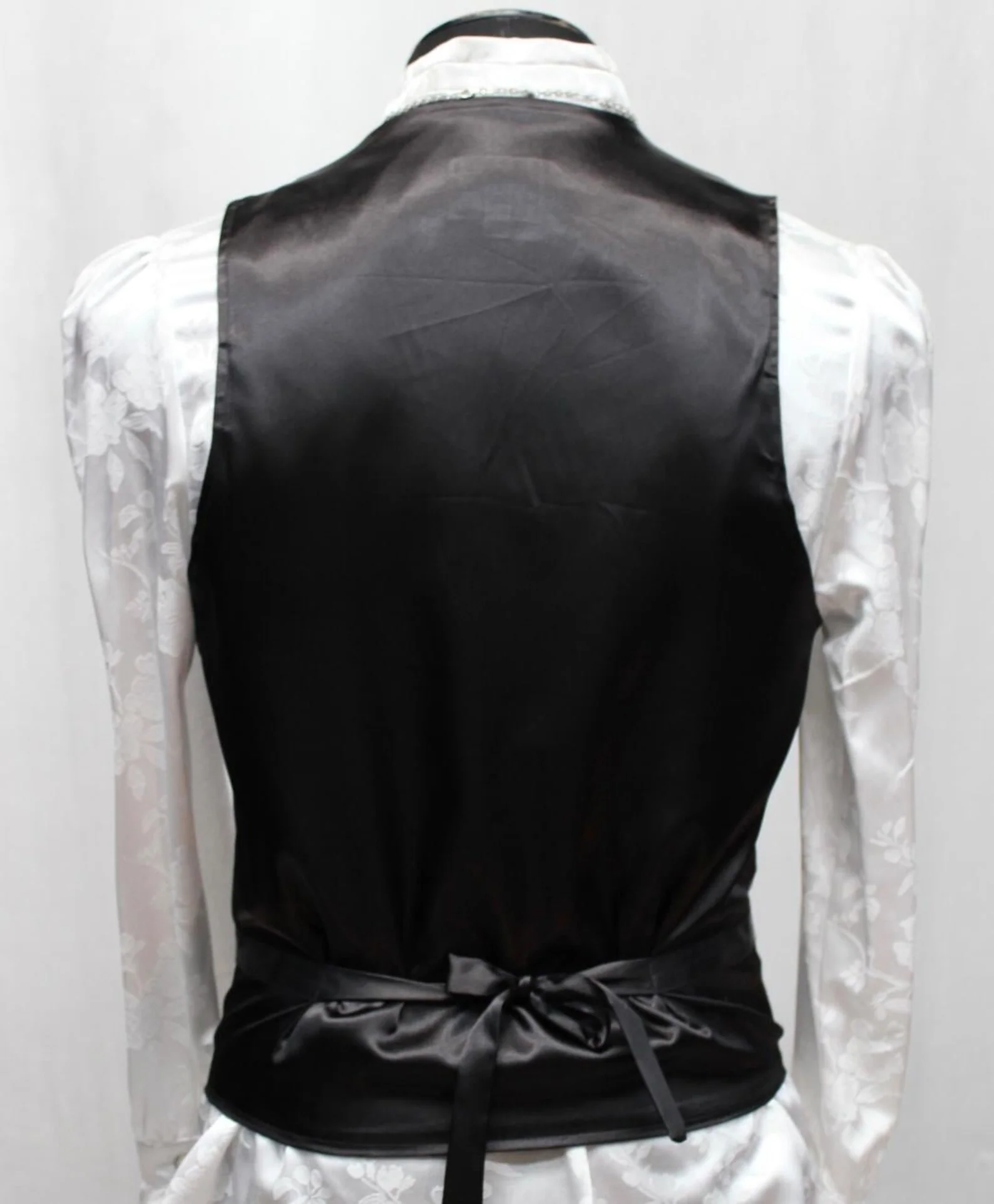 ARISTOCRAT VEST - ICE BLUE BROCADE - Image 4