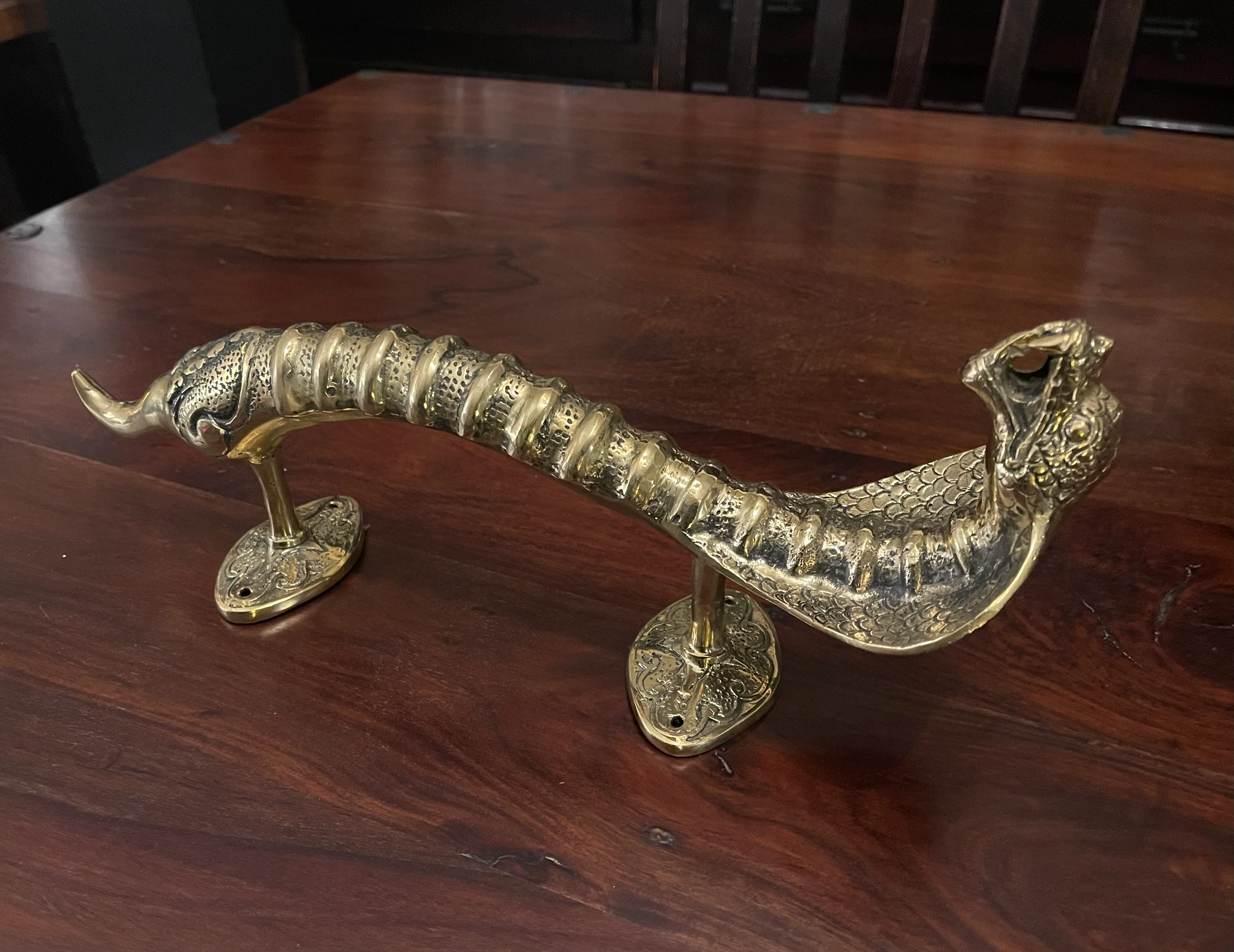 COBRA DOOR HANDLE - BRASS - Image 7