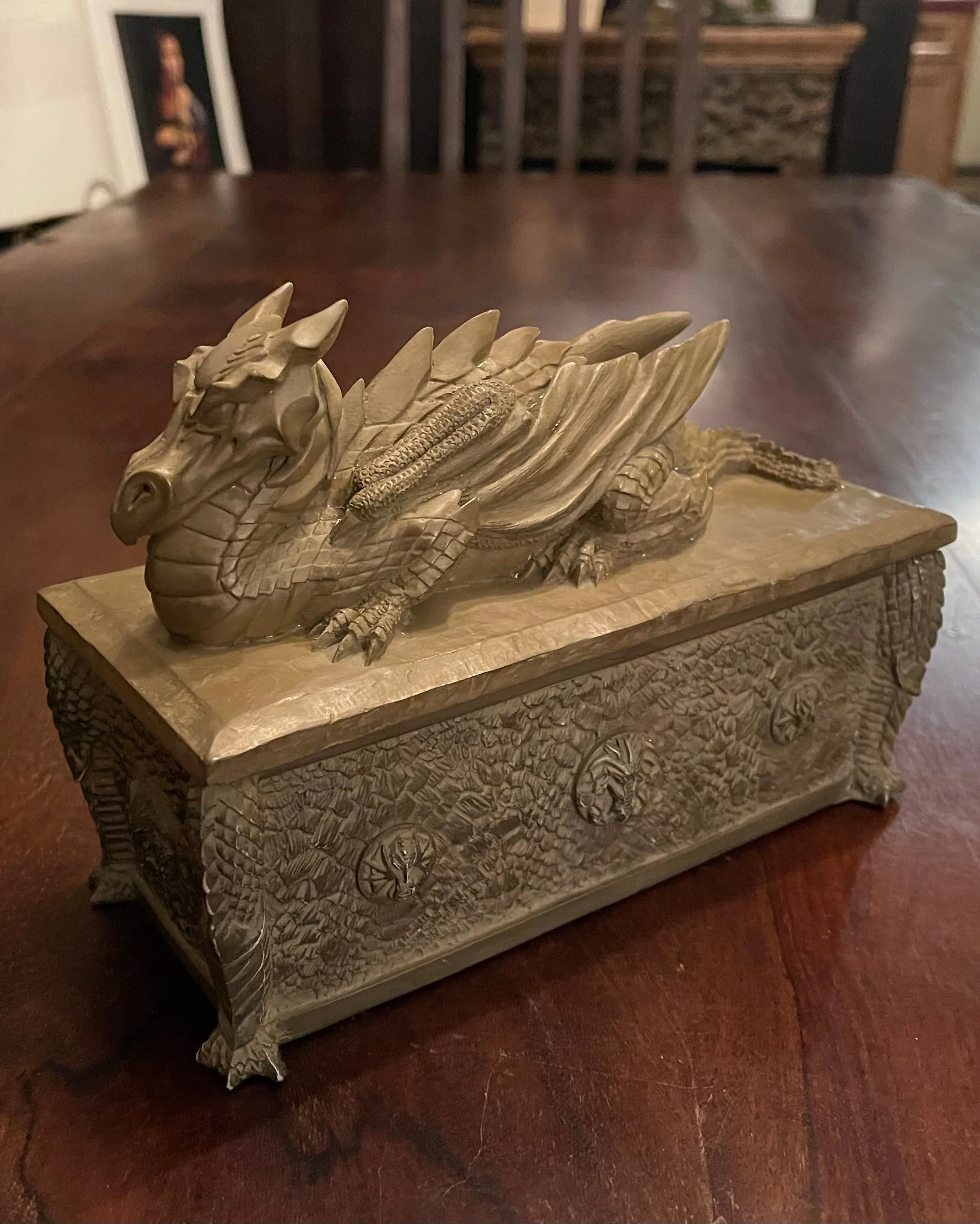 DRAGON CASKET JEWELRY BOX - Image 2