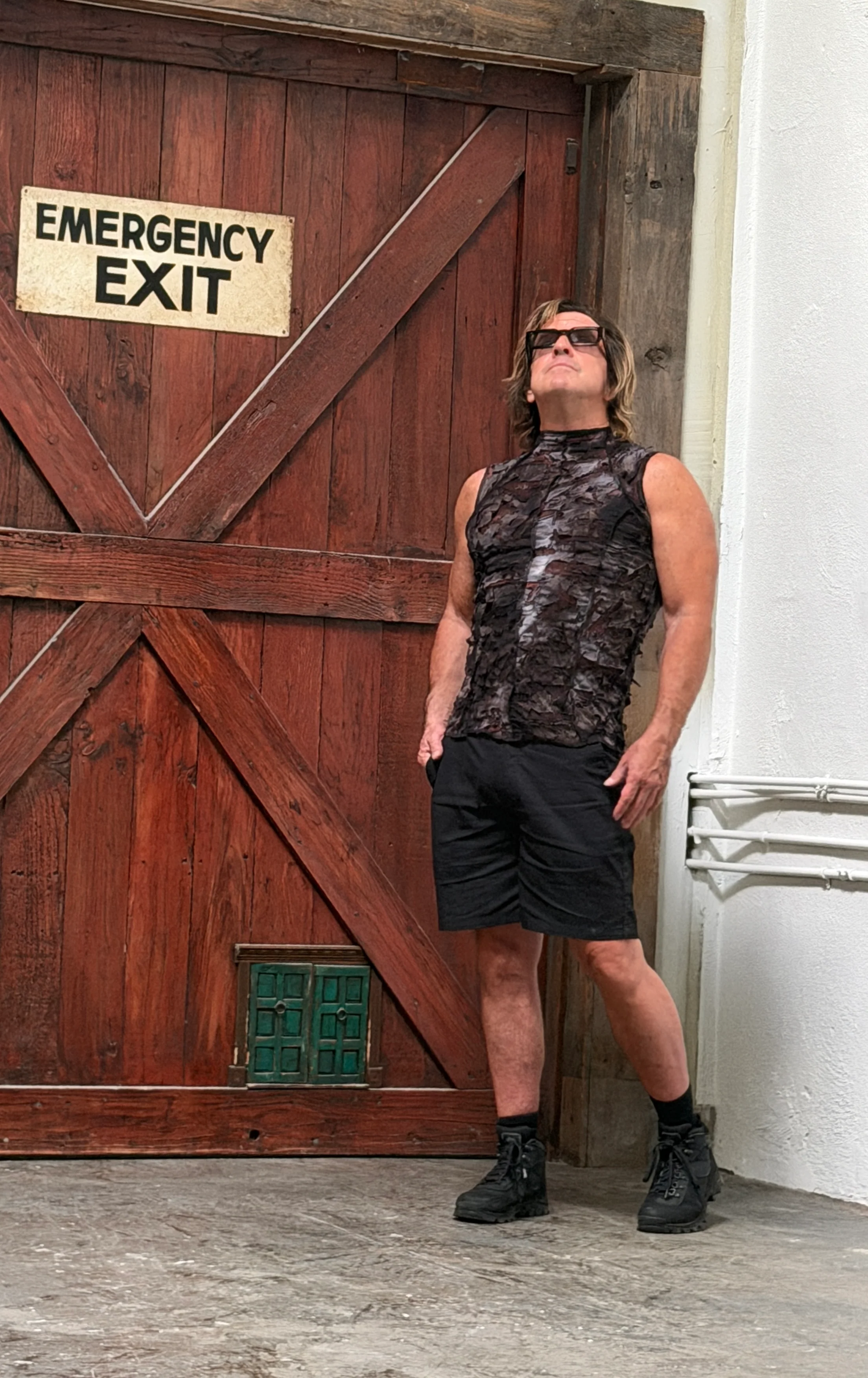 MEN'S FUTURE SHOCK SLEEVELESS T-SHIRT - GREY ZOMBIE - Image 5