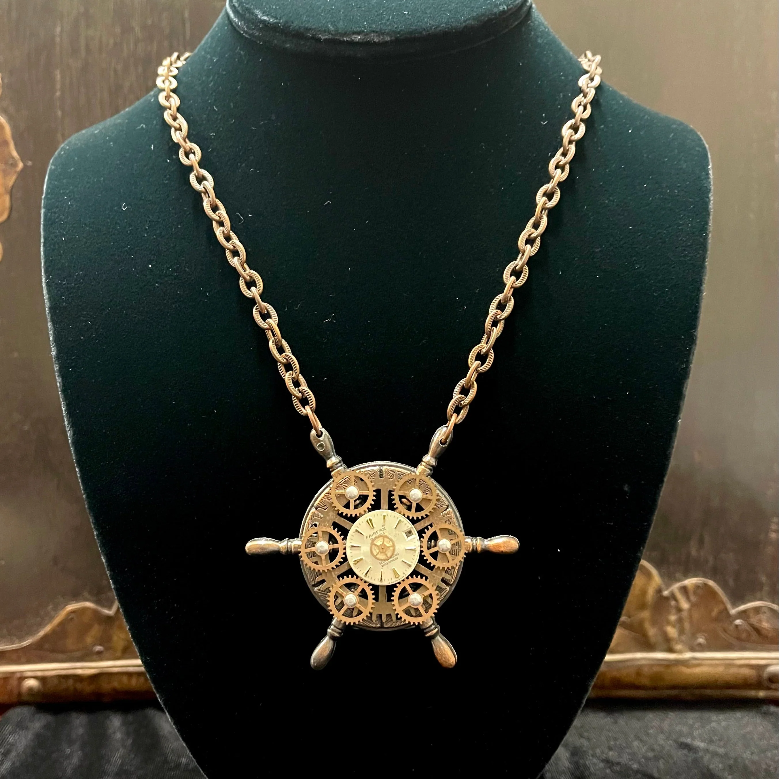 THE STEAMPUNK CAPTAIN’S WHEEL - Image 2